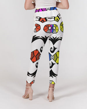 SANKOFA TRIBE Women's Belted Tapered Pants