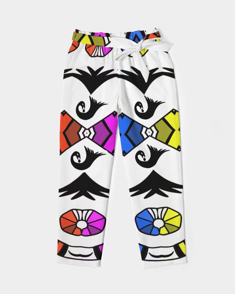 SANKOFA TRIBE Women's Belted Tapered Pants