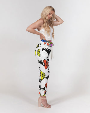 SANKOFA TRIBE Women's Belted Tapered Pants