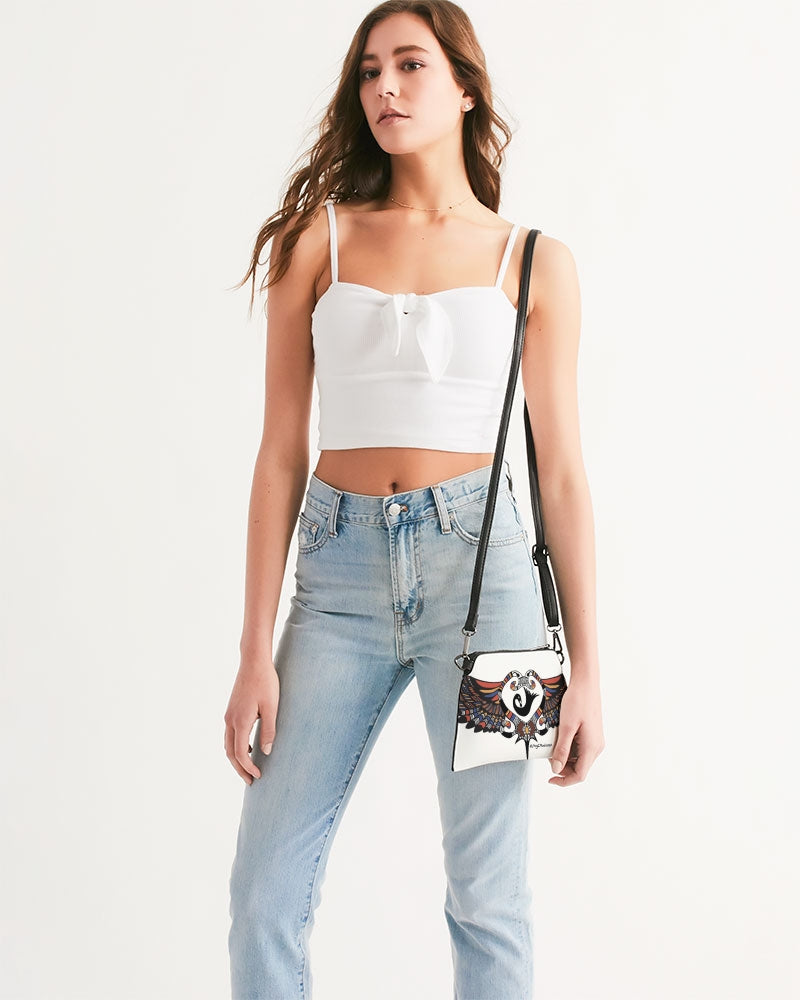 Sankofa wings Wristlet